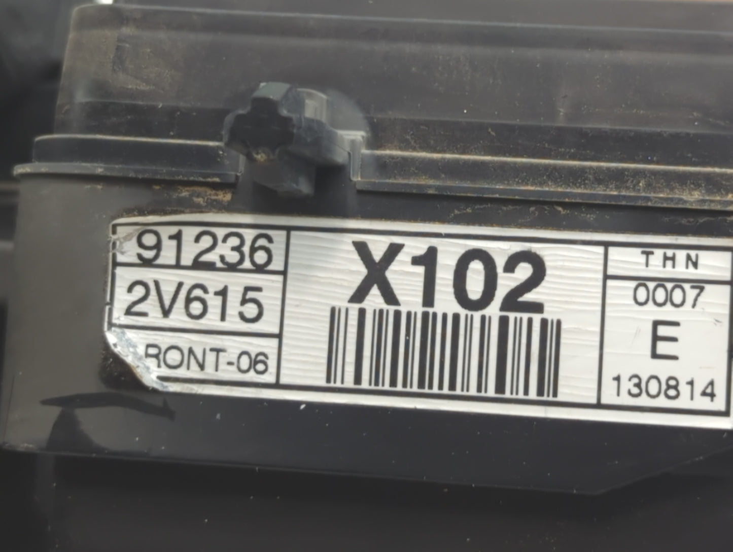 2012-2014 Hyundai Veloster Fusebox Fuse Box Panel Relay Module P/N:91236 2V615 Fits Fits 2012 2013 2014 OEM Used Auto Parts 