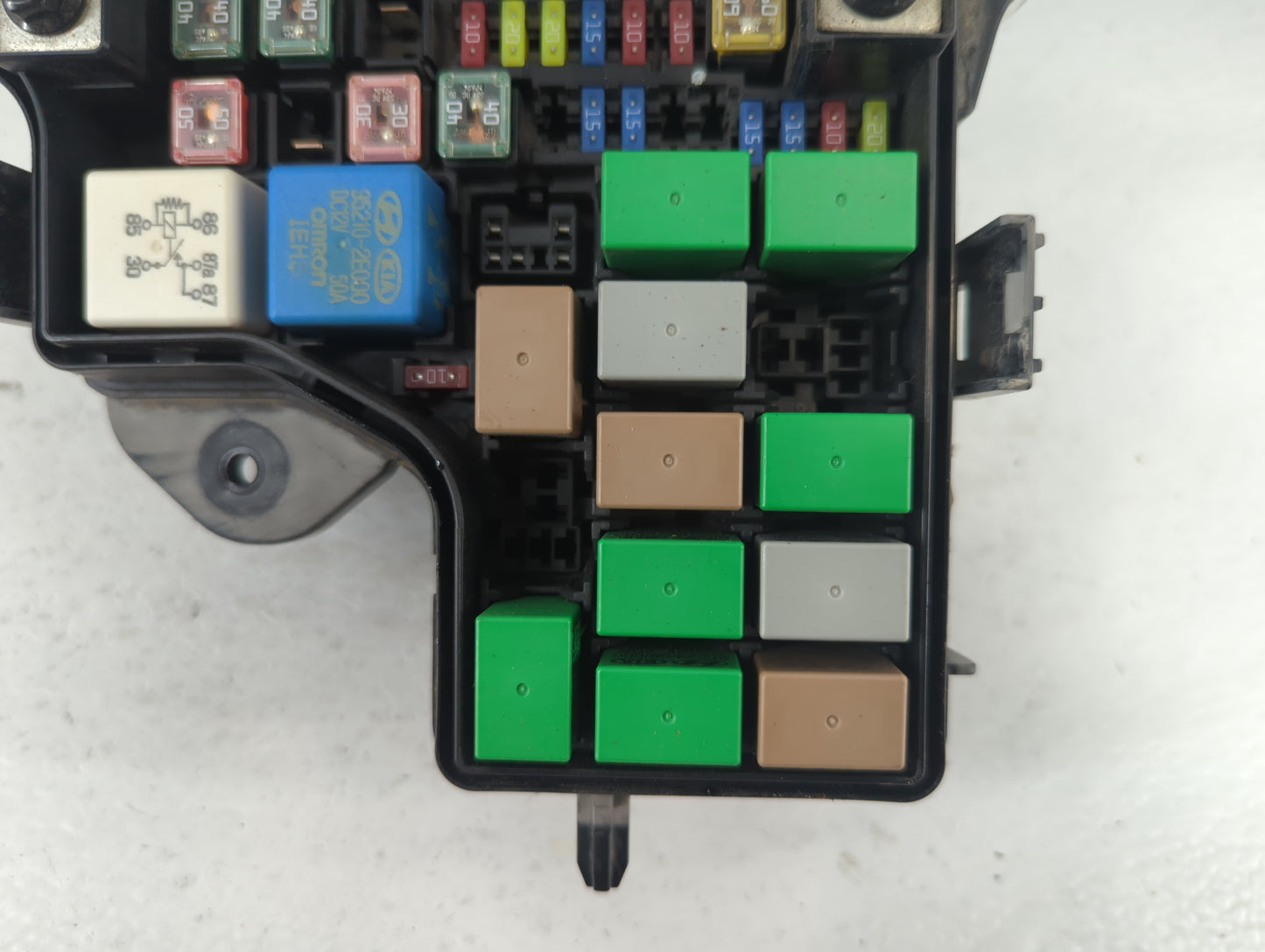 2012-2014 Hyundai Veloster Fusebox Fuse Box Panel Relay Module P/N:913012V024 Fits Fits 2012 2013 2014 OEM Used Auto Parts -