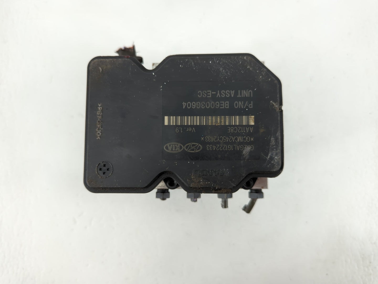 2013 Hyundai Veloster ABS Pump Control Module Replacement P/N:BE6003G604 Fits OEM Used Auto Parts - Oemusedautoparts1.com