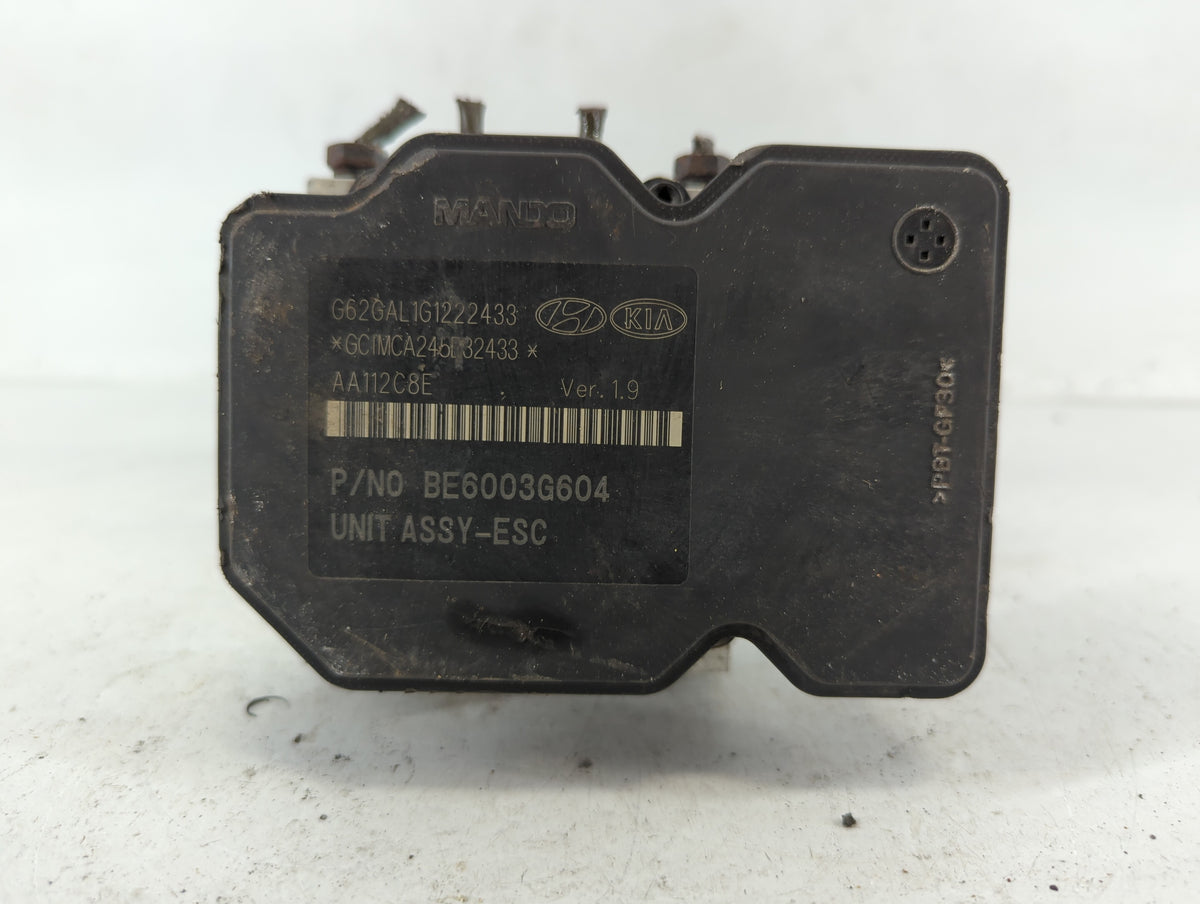 2013 Hyundai Veloster Anti-Lock Brake ABS Pump Module Actuator OEM P/N:58920-2V450 Fits OEM Used Auto Parts - Oemusedautopar