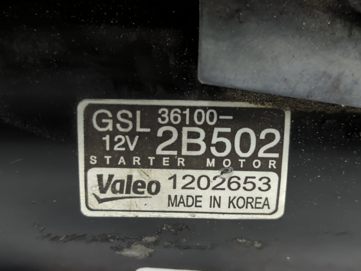 2012-2020 Hyundai Veloster Car Starter Motor Solenoid OEM P/N:36100-2B502 Fits OEM Used Auto Parts - Oemusedautoparts1.com