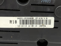 2012-2015 Hyundai Veloster Instrument Cluster Speedometer Gauges P/N:94001-2V330RDR Fits Fits 2012 2013 2014 2015 OEM Used A