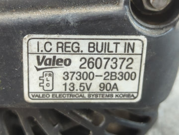 2012-2017 Hyundai Veloster Alternator Replacement Generator Charging Assembly Engine OEM P/N:37300-2B300 2607372 Fits OEM Used Auto Parts