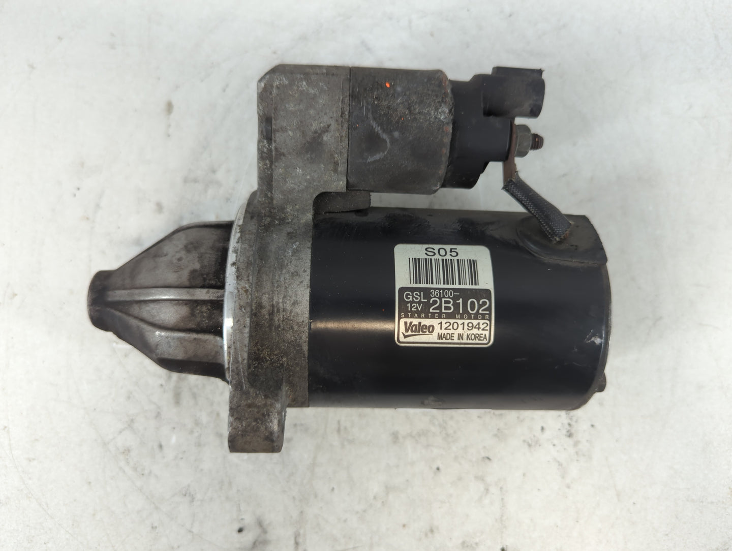 2013-2017 Hyundai Veloster Car Starter Motor Solenoid OEM P/N:36100-2B102 GSL Fits Fits 2012 2013 2014 2015 2016 2017 OEM Us