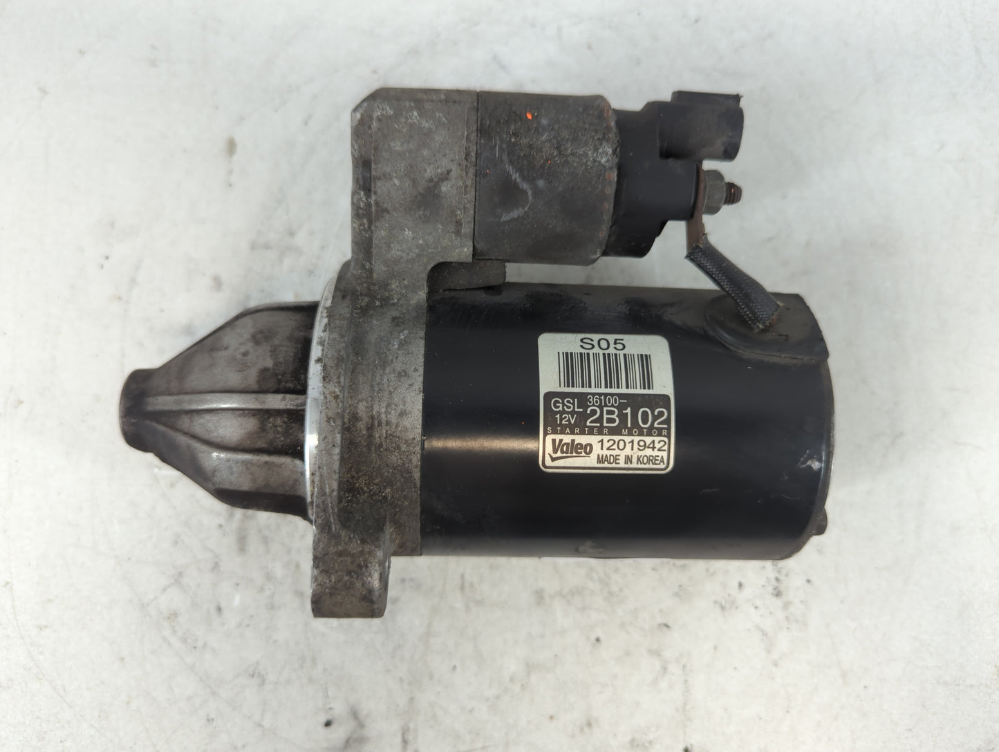2013-2017 Hyundai Veloster Car Starter Motor Solenoid OEM P/N:36100-2B102 GSL Fits Fits 2012 2013 2014 2015 2016 2017 OEM Us