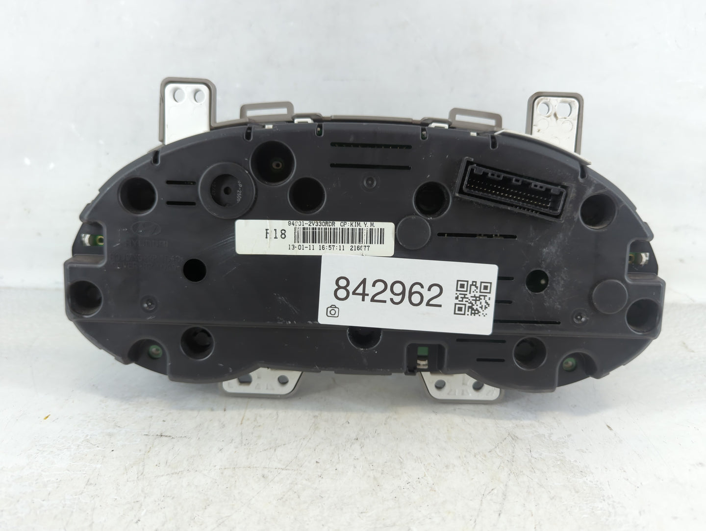 2012-2015 Hyundai Veloster Instrument Cluster Speedometer Gauges P/N:2V330RDR Fits Fits 2012 2013 2014 2015 OEM Used Auto Pa