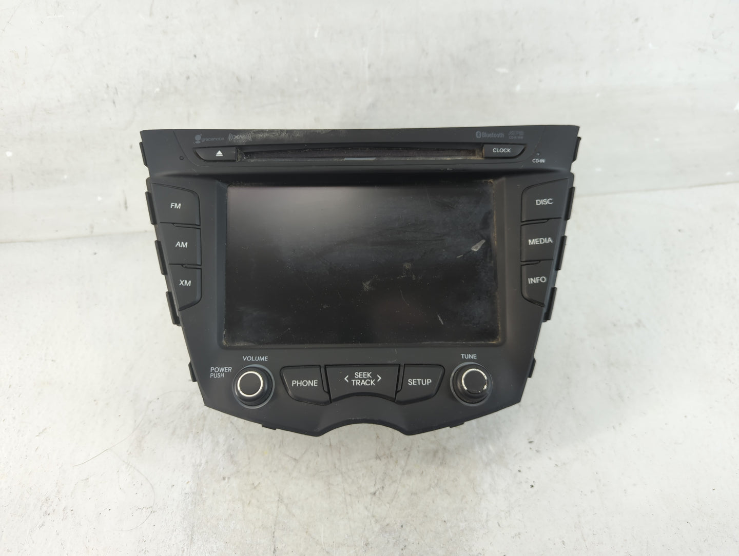 2012-2015 Hyundai Veloster Radio AM FM Cd Player Receiver Replacement P/N:96560-2V720 Fits Fits 2012 2013 2014 2015 OEM Used