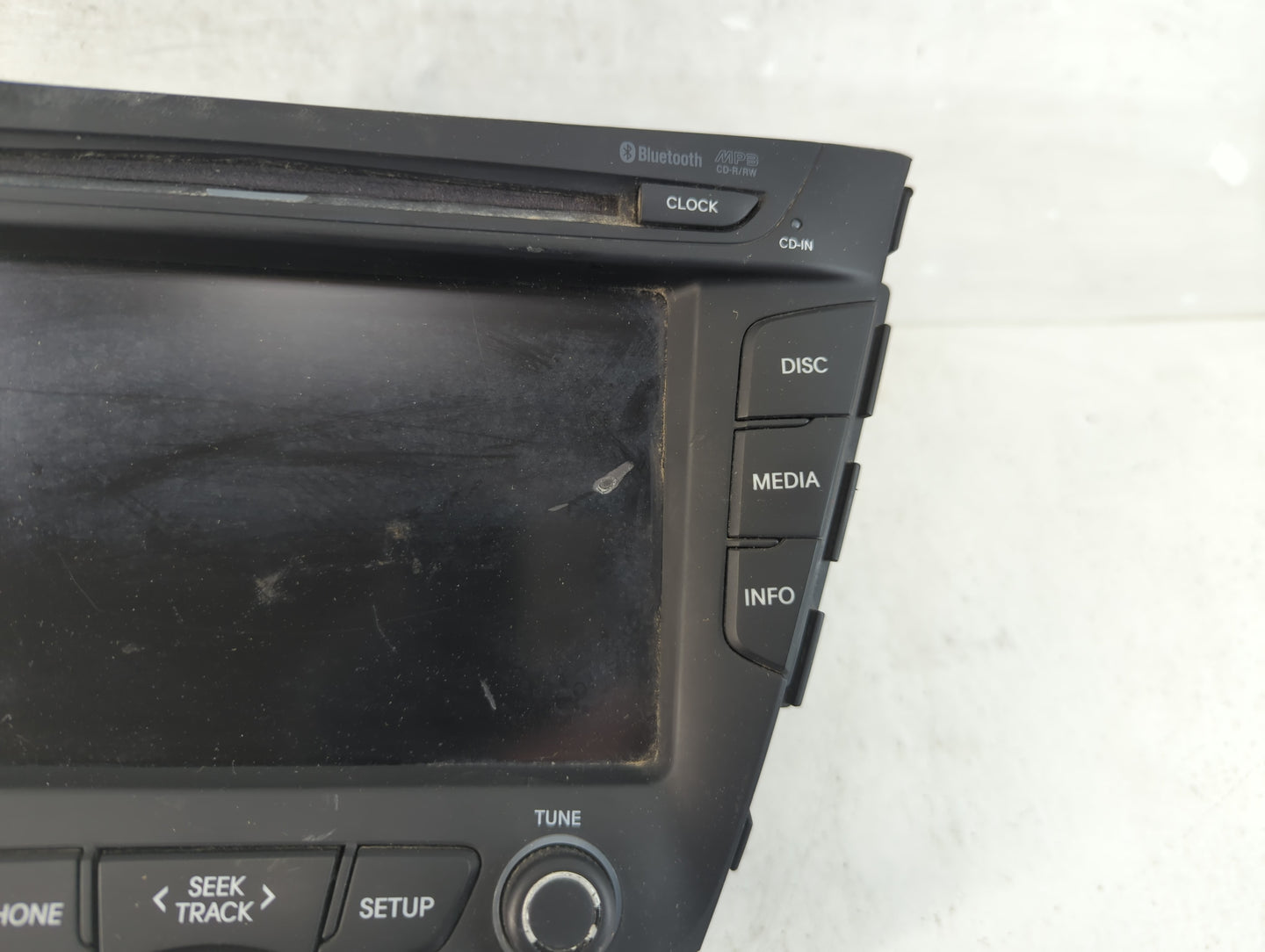 2012-2015 Hyundai Veloster Radio AM FM Cd Player Receiver Replacement P/N:96560-2V720 Fits Fits 2012 2013 2014 2015 OEM Used