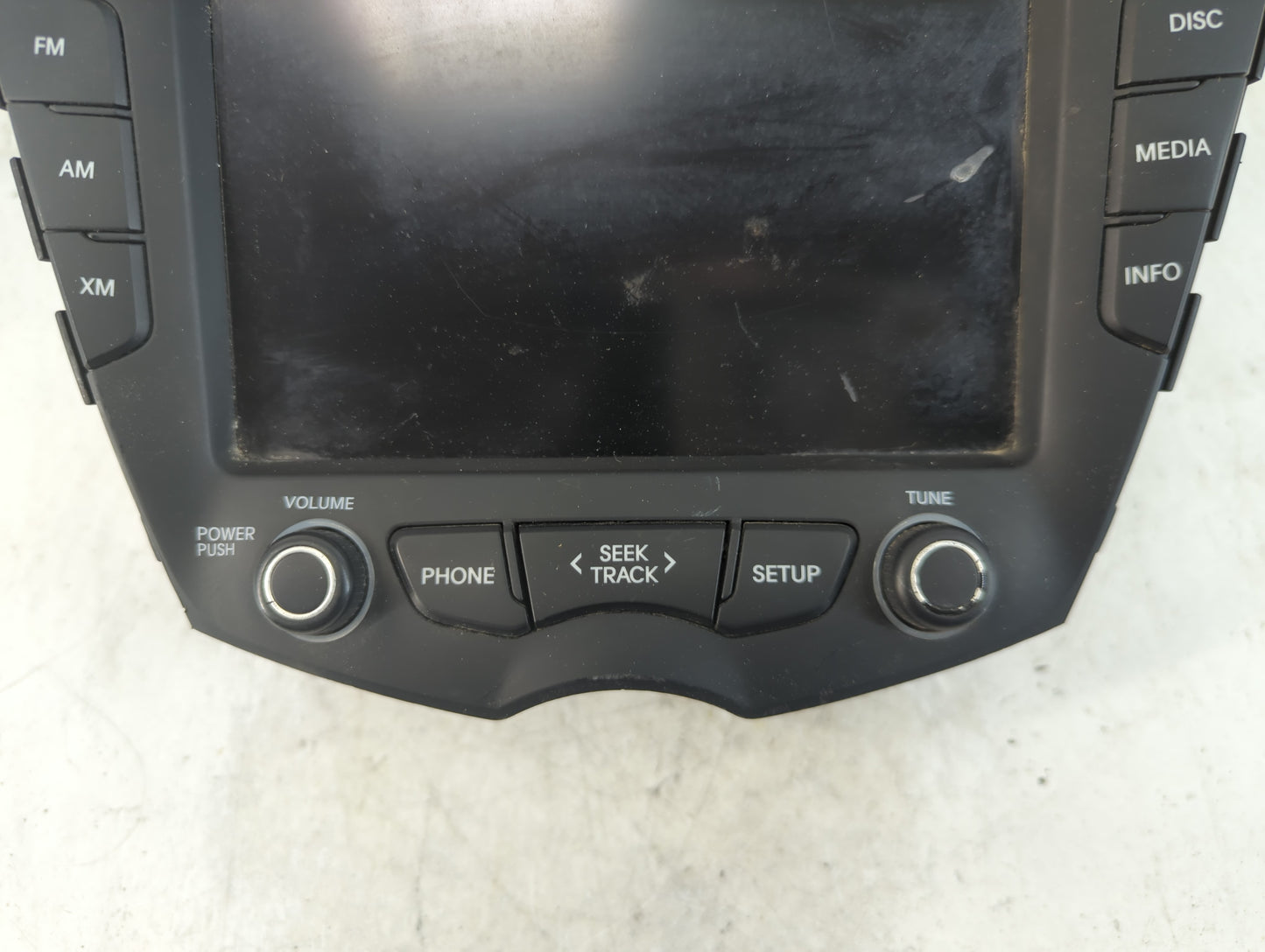 2012-2015 Hyundai Veloster Radio AM FM Cd Player Receiver Replacement P/N:96560-2V720 Fits Fits 2012 2013 2014 2015 OEM Used
