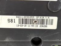2012-2015 Hyundai Veloster Instrument Cluster Speedometer Gauges P/N:94011-2V331PD5 Fits Fits 2012 2013 2014 2015 OEM Used A
