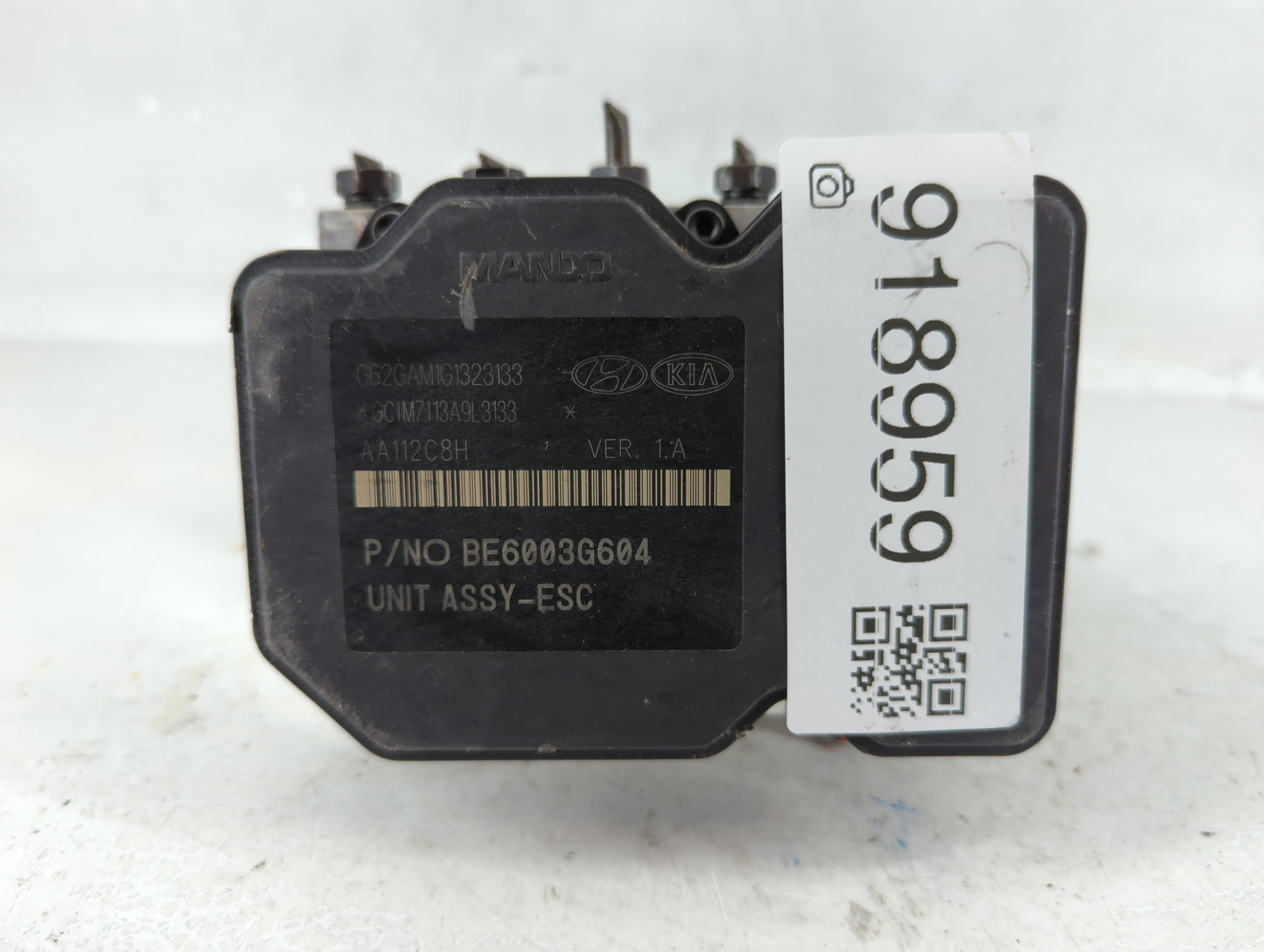 2013 Hyundai Veloster ABS Pump Control Module Replacement P/N:58920-2V450 Fits OEM Used Auto Parts - Oemusedautoparts1.com