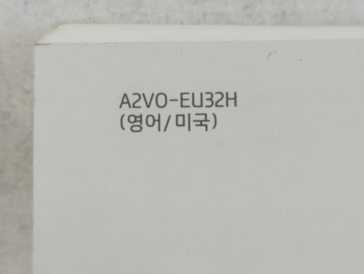 2013 Hyundai Veloster Owners Manual Book Guide P/N:A2V0-EU32H OEM Used Auto Parts - Oemusedautoparts1.com