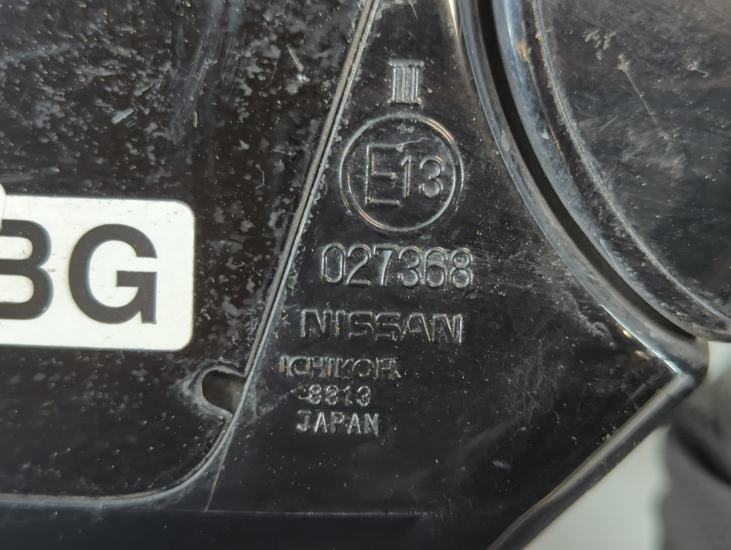 2013 Infiniti Ex37 Passenger Side View Mirror - Right Door Mirror OEM Used - Oemusedautoparts1.com