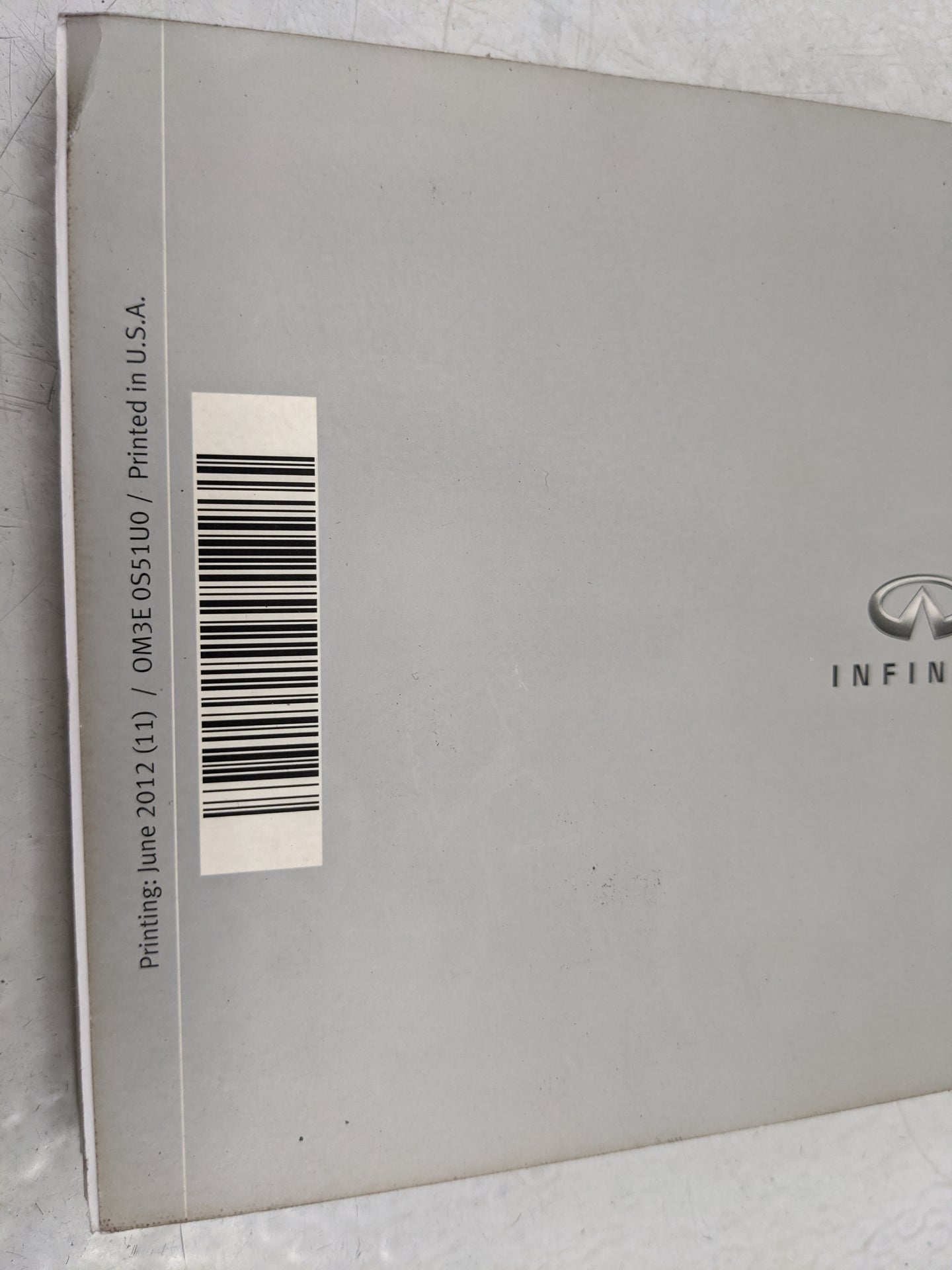 2013 Infiniti Fx35 Owners Manual Book Guide OEM Used Auto Parts - Oemusedautoparts1.com