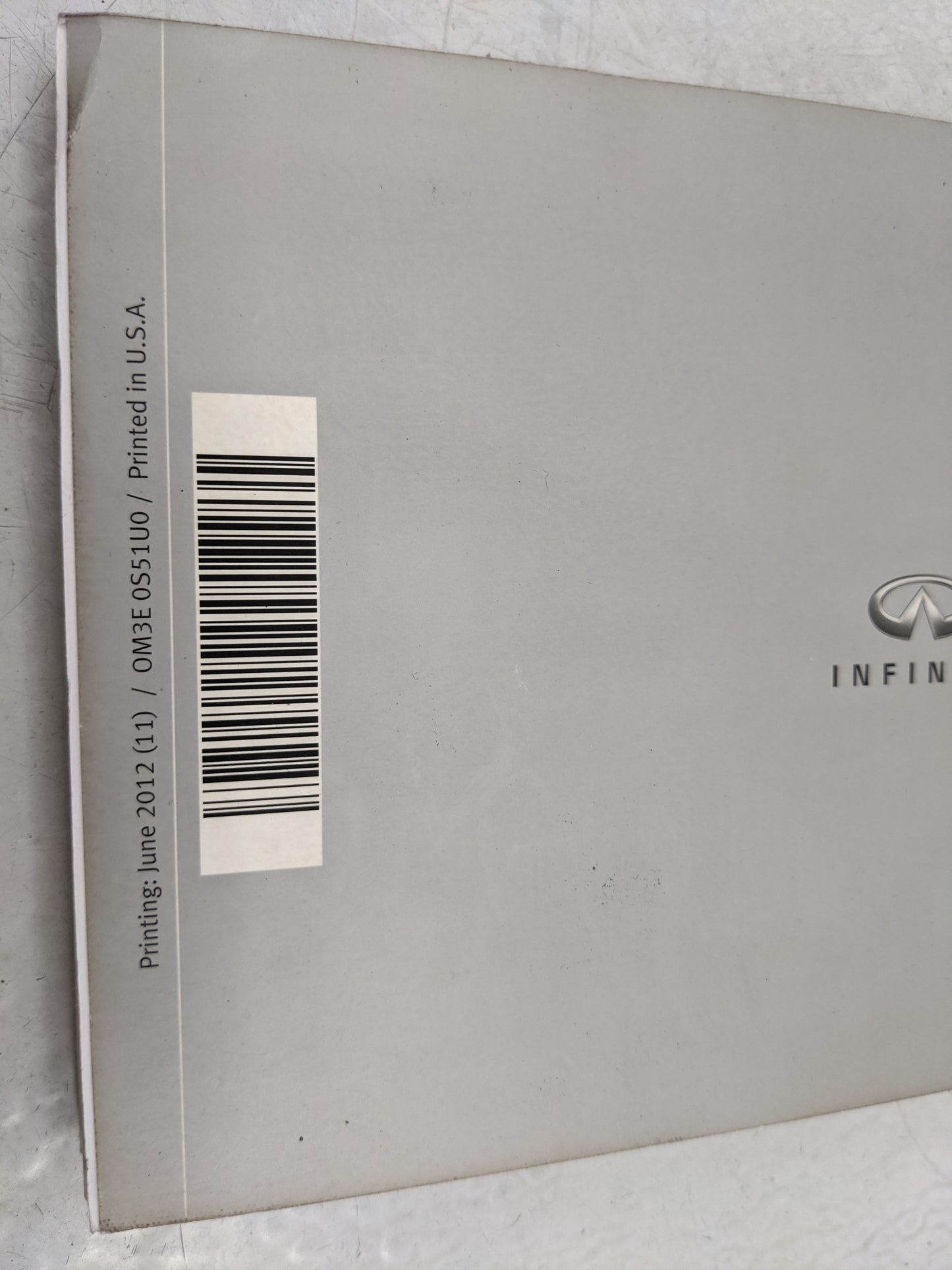 2013 Infiniti Fx35 Owners Manual Book Guide OEM Used Auto Parts - Oemusedautoparts1.com