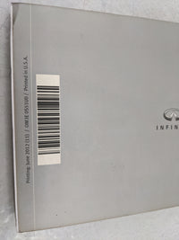 2013 Infiniti Fx35 Owners Manual Book Guide OEM Used Auto Parts - Oemusedautoparts1.com