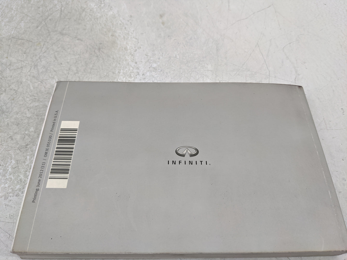 2013 Infiniti Fx35 Owners Manual Book Guide OEM Used Auto Parts - Oemusedautoparts1.com