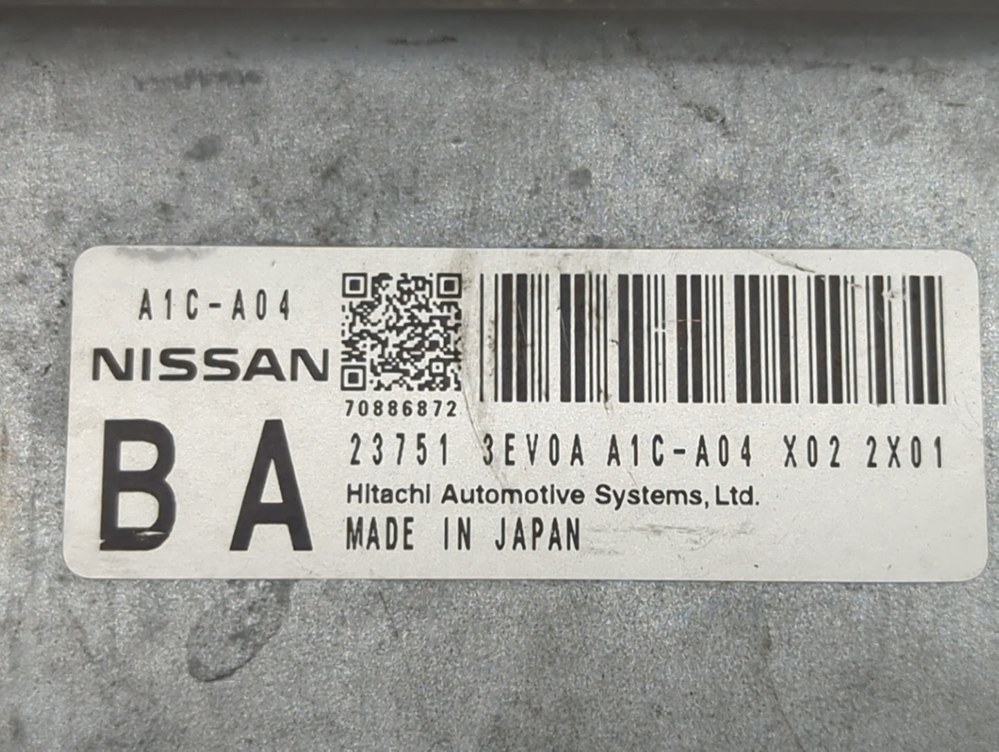 2013 Infiniti Fx37 PCM Engine Control Computer ECU ECM PCU OEM P/N:23751 3EV0A A1C-A04 Fits OEM Used Auto Parts - Oemusedaut