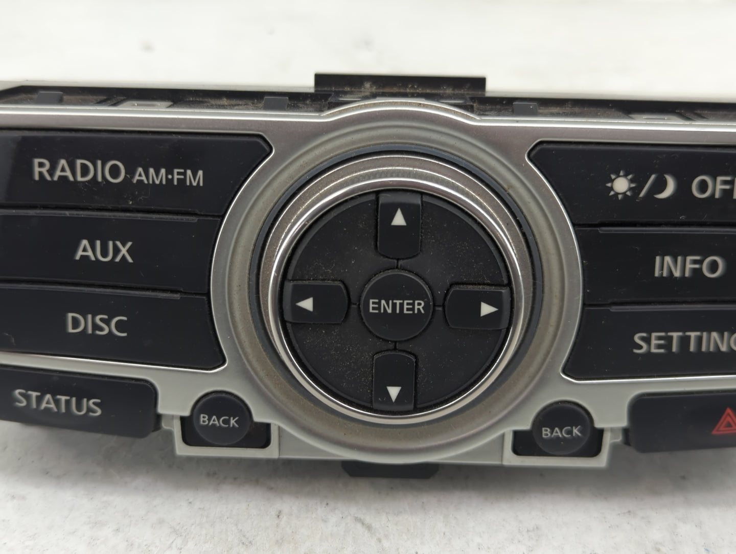2013 Infiniti G35 Radio AM FM Cd Player Receiver Replacement P/N:28395 JK600 Fits OEM Used Auto Parts - Oemusedautoparts1.co