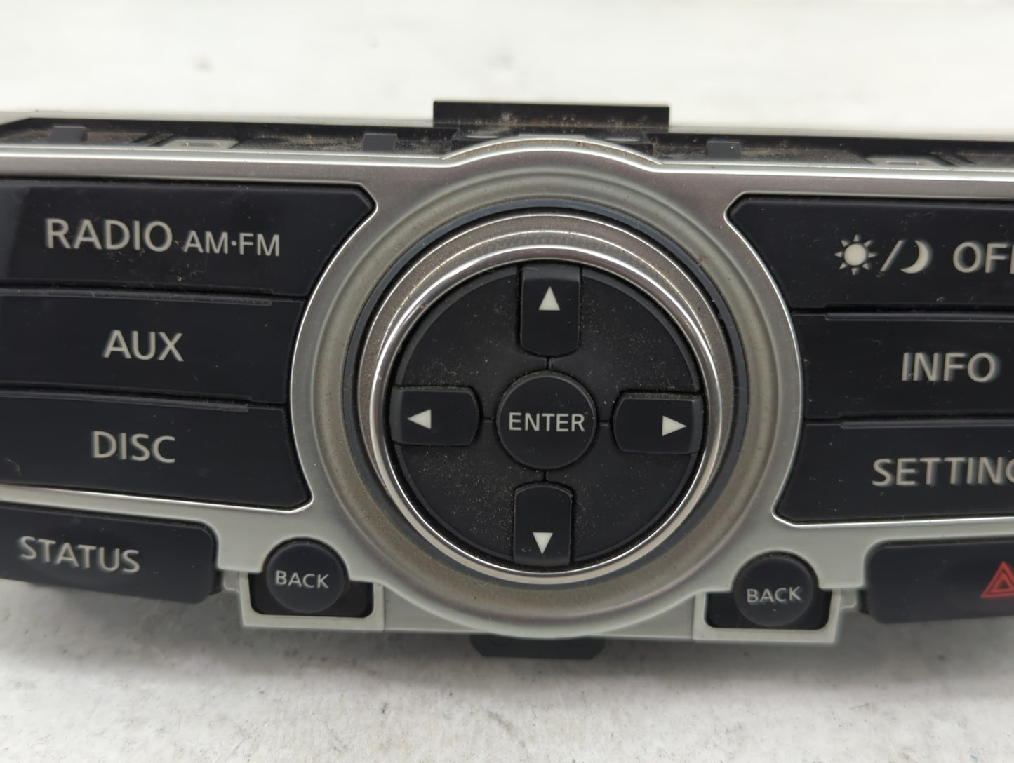 2013 Infiniti G35 Radio AM FM Cd Player Receiver Replacement P/N:28395 JK600 Fits OEM Used Auto Parts - Oemusedautoparts1.co