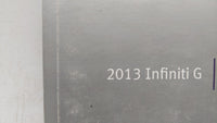 2013 Infiniti G35 Owners Manual Book Guide OEM Used Auto Parts - Oemusedautoparts1.com
