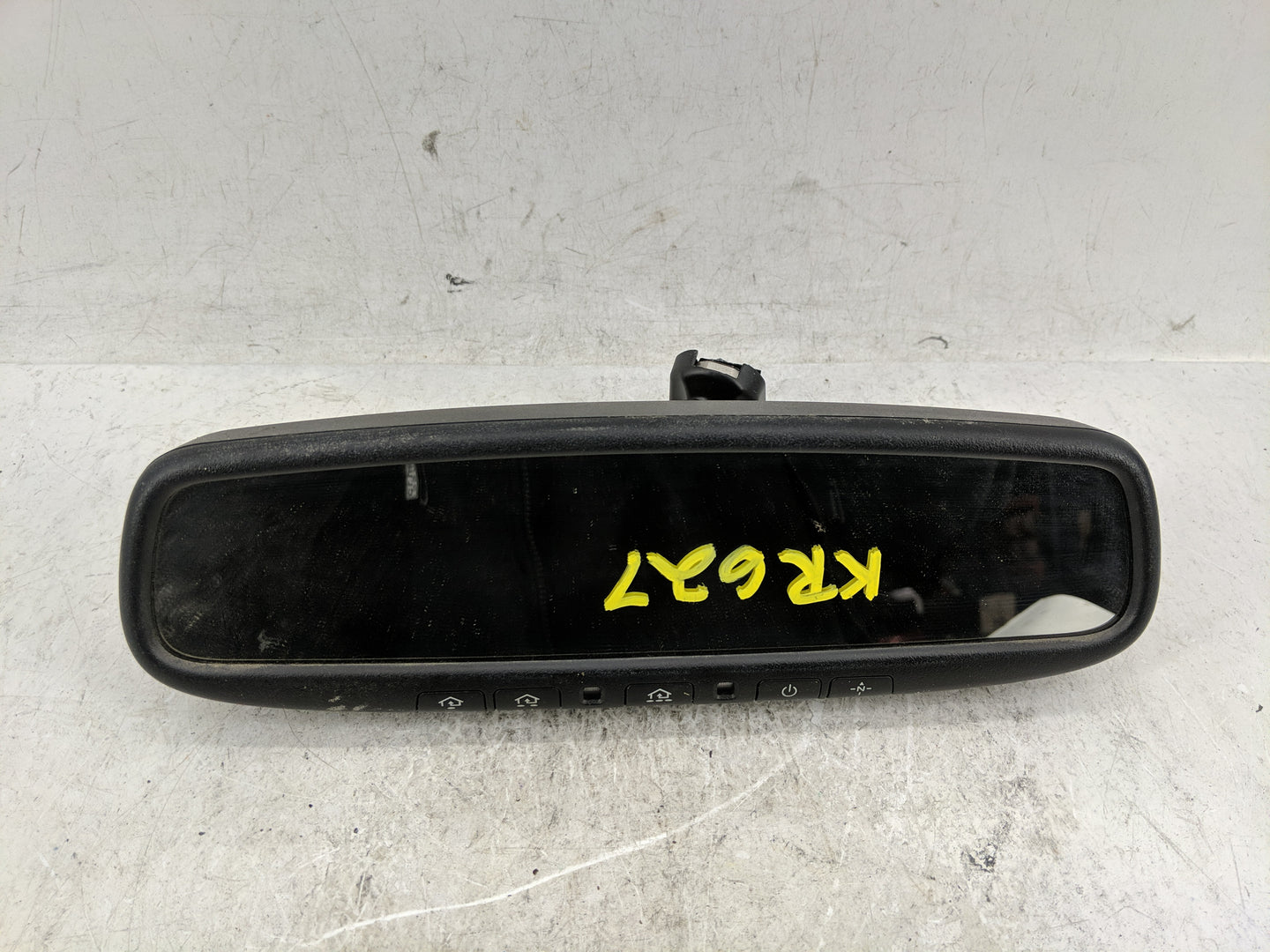 2013 Infiniti G37 Interior Rear View Mirror Replacement OEM P/N:4112A-PZLHL4 Fits OEM Used Auto Parts - Oemusedautoparts1.co