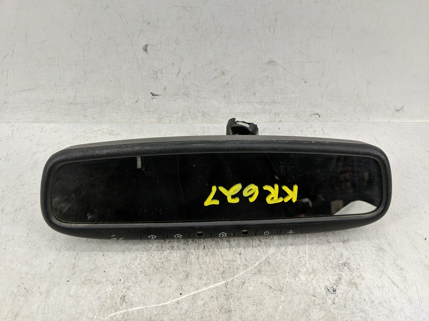 2013 Infiniti G37 Interior Rear View Mirror Replacement OEM P/N:4112A-PZLHL4 Fits OEM Used Auto Parts - Oemusedautoparts1.co