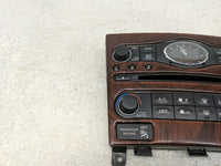 2013 Infiniti G37 Radio Control Panel - Oemusedautoparts1.com