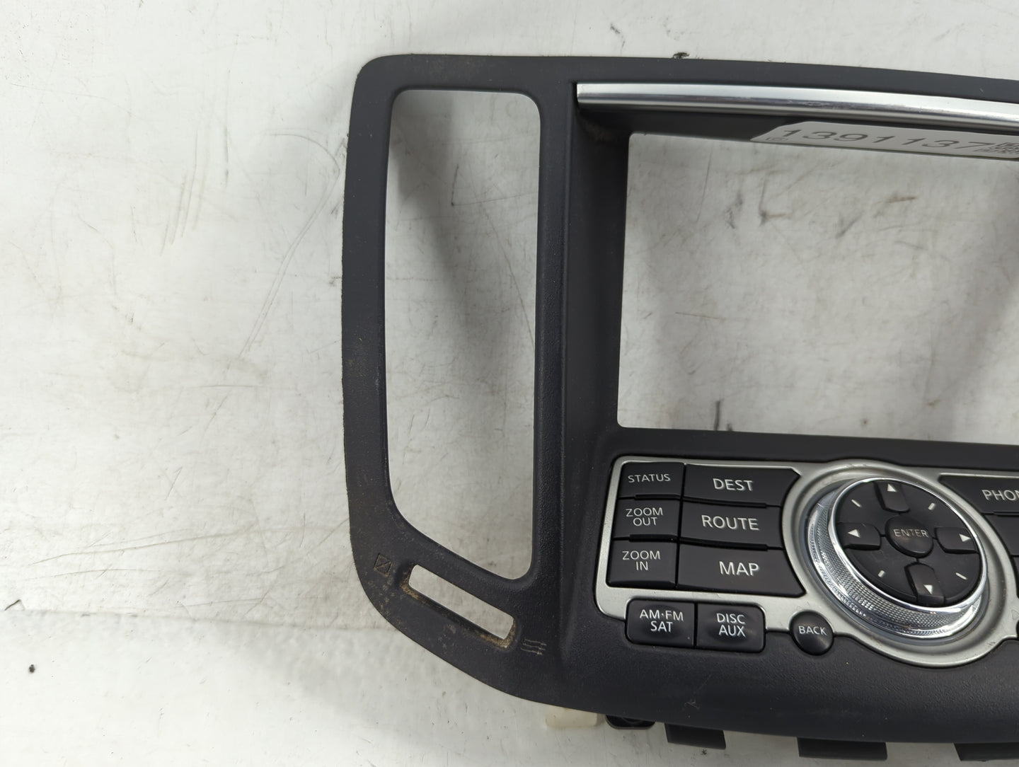 2008-2013 Infiniti G37 Radio AM FM Cd Player Receiver Replacement P/N:28395-1UF1A Fits OEM Used Auto Parts - Oemusedautopart