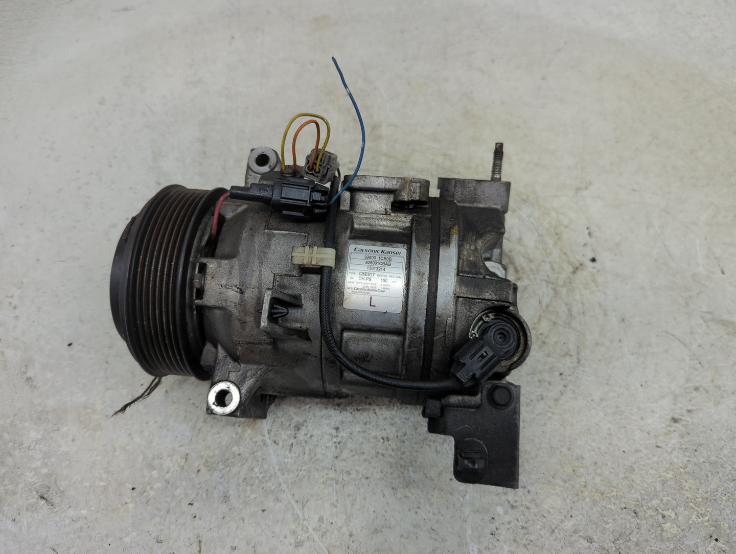 2009-2013 Infiniti G37 Air Conditioning A/c Ac Compressor Oem - Oemusedautoparts1.com