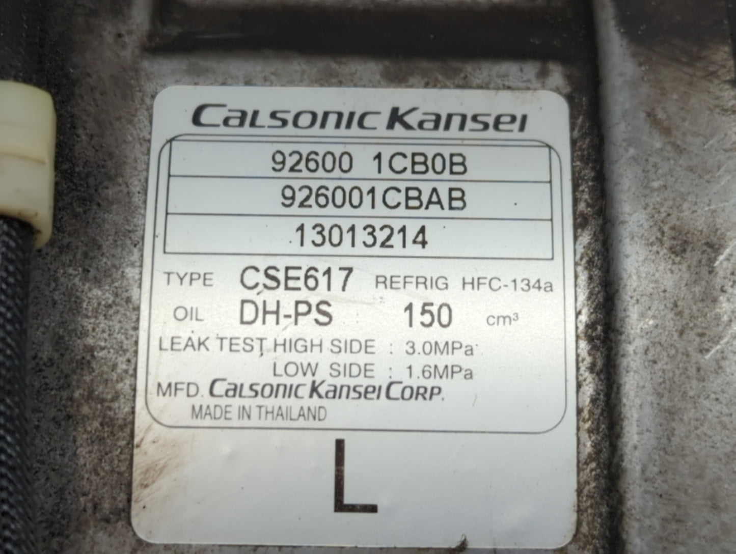 2009-2013 Infiniti G37 Air Conditioning A/c Ac Compressor Oem - Oemusedautoparts1.com