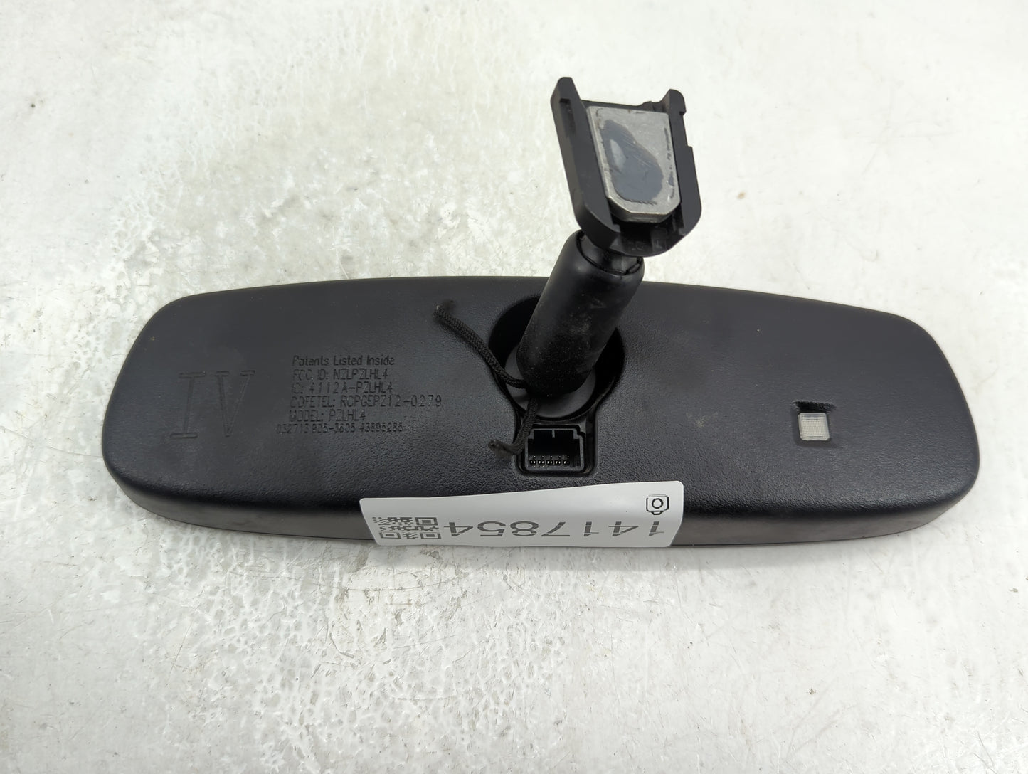 2008-2013 Infiniti G37 Interior Rear View Mirror Replacement OEM P/N:4112A-PZLHL4 Fits OEM Used Auto Parts - Oemusedautopart