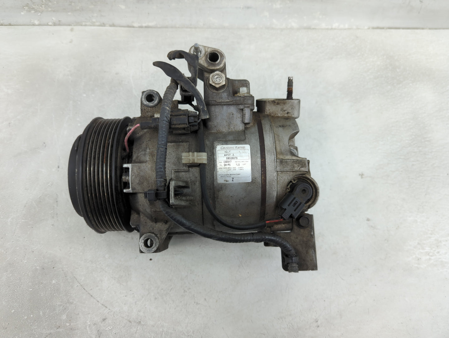 2009-2013 Infiniti G37 Air Conditioning A/c Ac Compressor Oem - Oemusedautoparts1.com