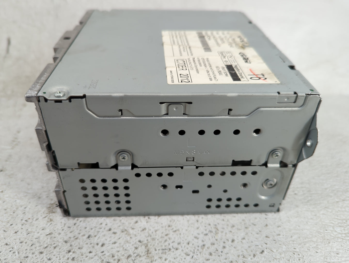 2011-2013 Infiniti G37 Radio AM FM Cd Player Receiver Replacement P/N:2591A1MA2E CV-VN01E04D Fits OEM Used Auto Parts - Oemu