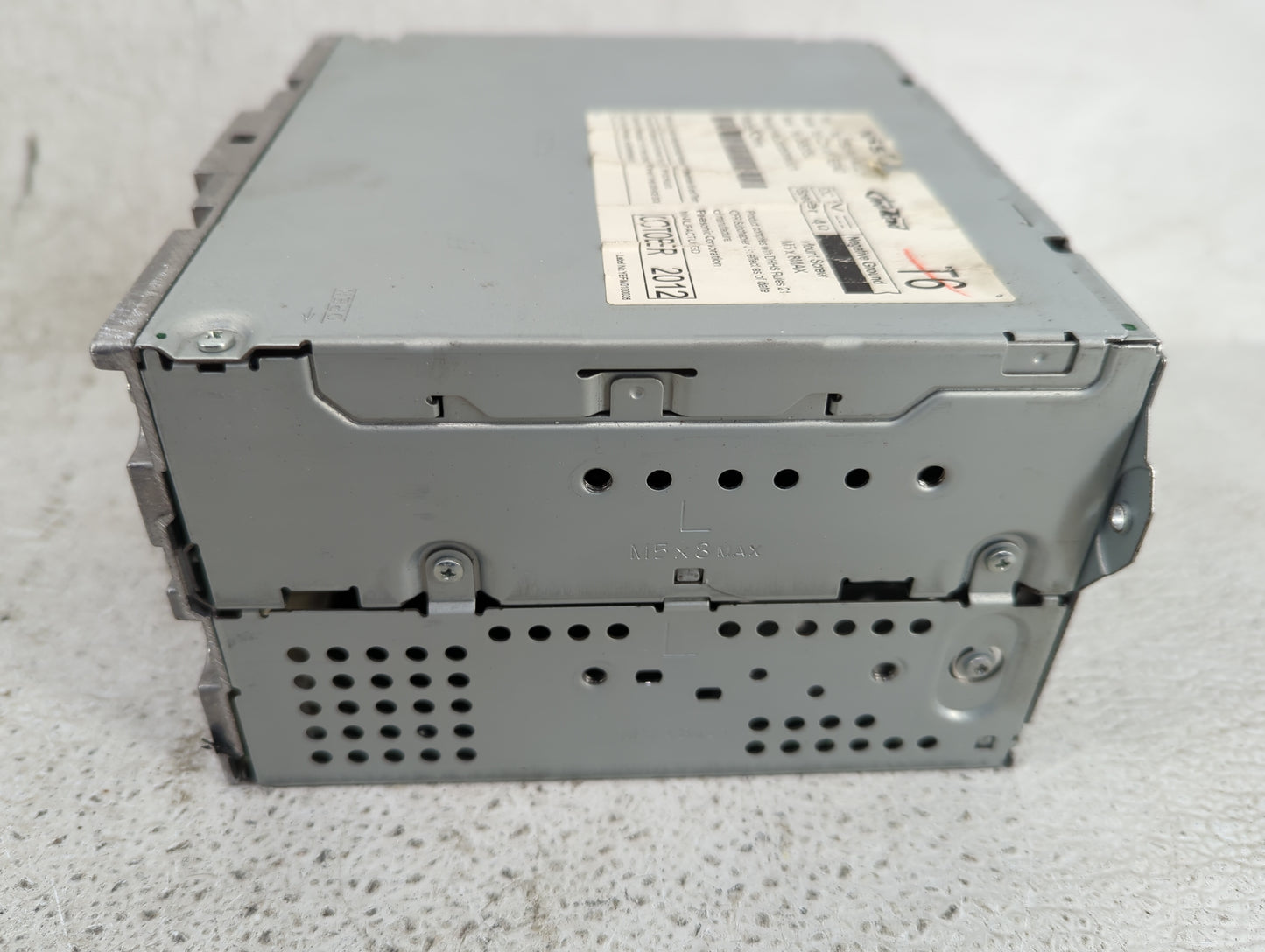 2011-2013 Infiniti G37 Radio AM FM Cd Player Receiver Replacement P/N:2591A1MA2E CV-VN01E04D Fits OEM Used Auto Parts - Oemu
