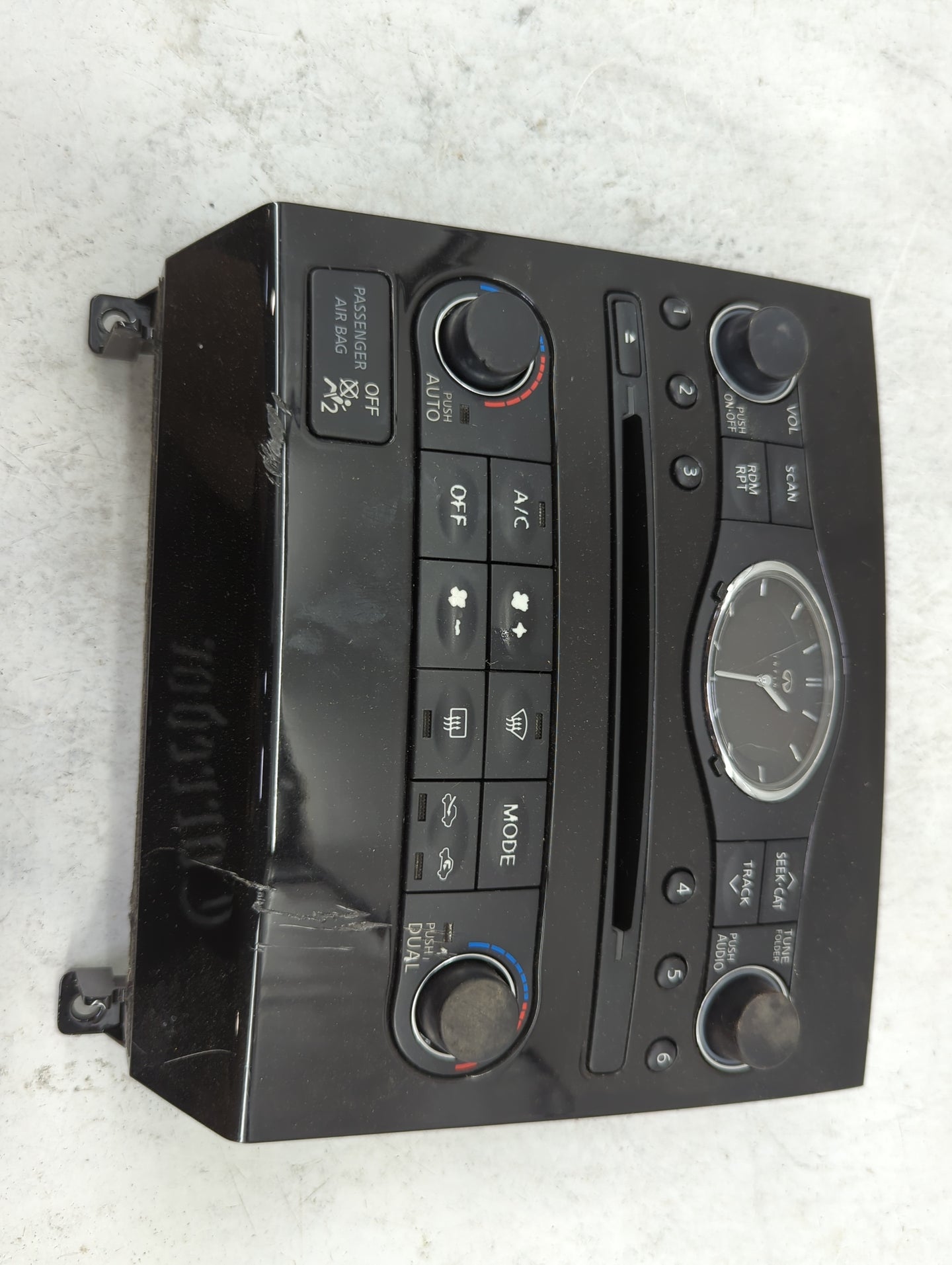2010-2013 Infiniti G37 Climate Control Module Temperature AC/Heater Replacement P/N:25810 1CA1B 68260 1C EX0A Fits OEM Used 