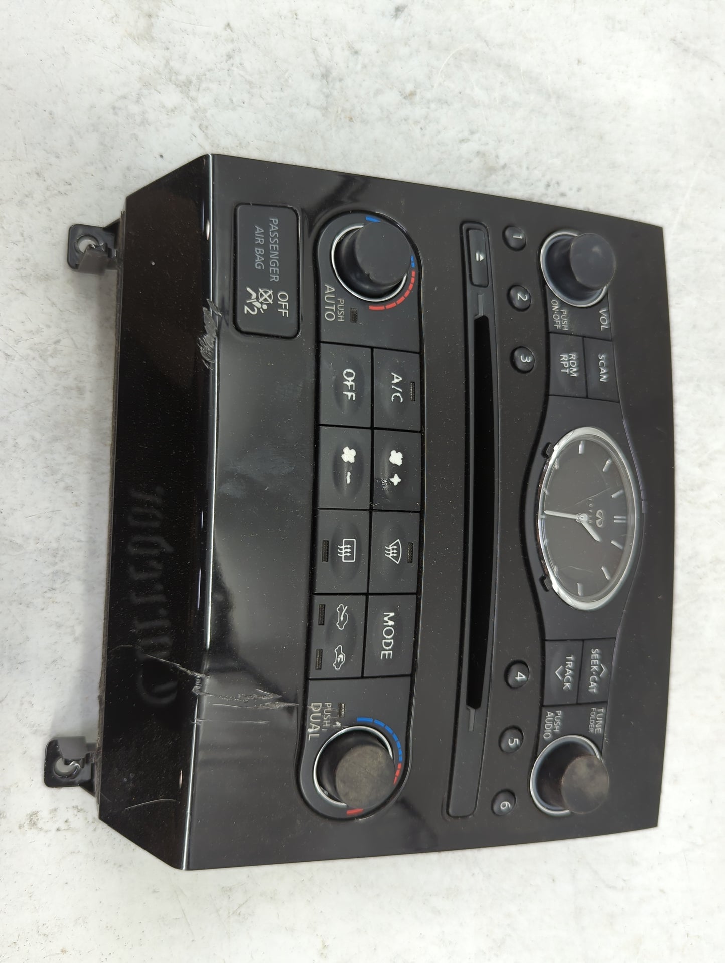 2010-2013 Infiniti G37 Climate Control Module Temperature AC/Heater Replacement P/N:25810 1CA1B 68260 1C EX0A Fits OEM Used 
