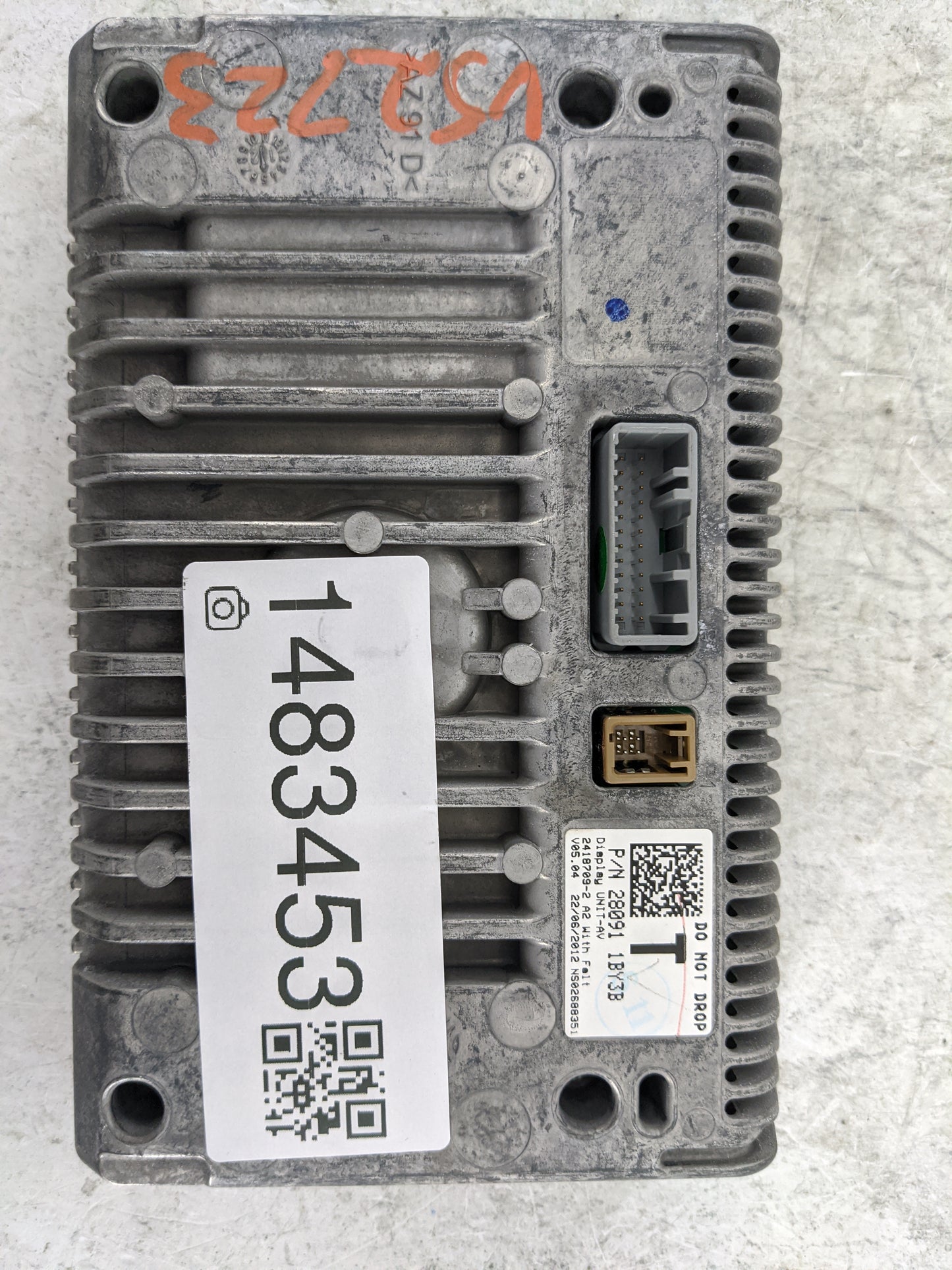Infiniti G37 Radio Speaker Amplifier 280911by3b|2418709-2 - Oemusedautoparts1.com