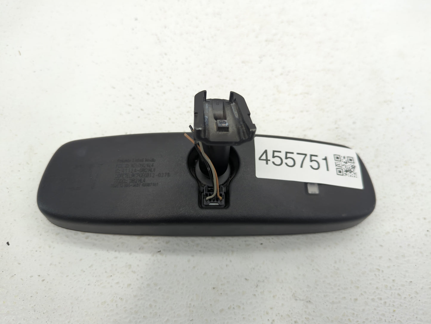 2013 Infiniti G37 Interior Rear View Mirror Replacement OEM P/N:E13010837 4112A-0BI2HL4 Fits OEM Used Auto Parts - Oemusedau