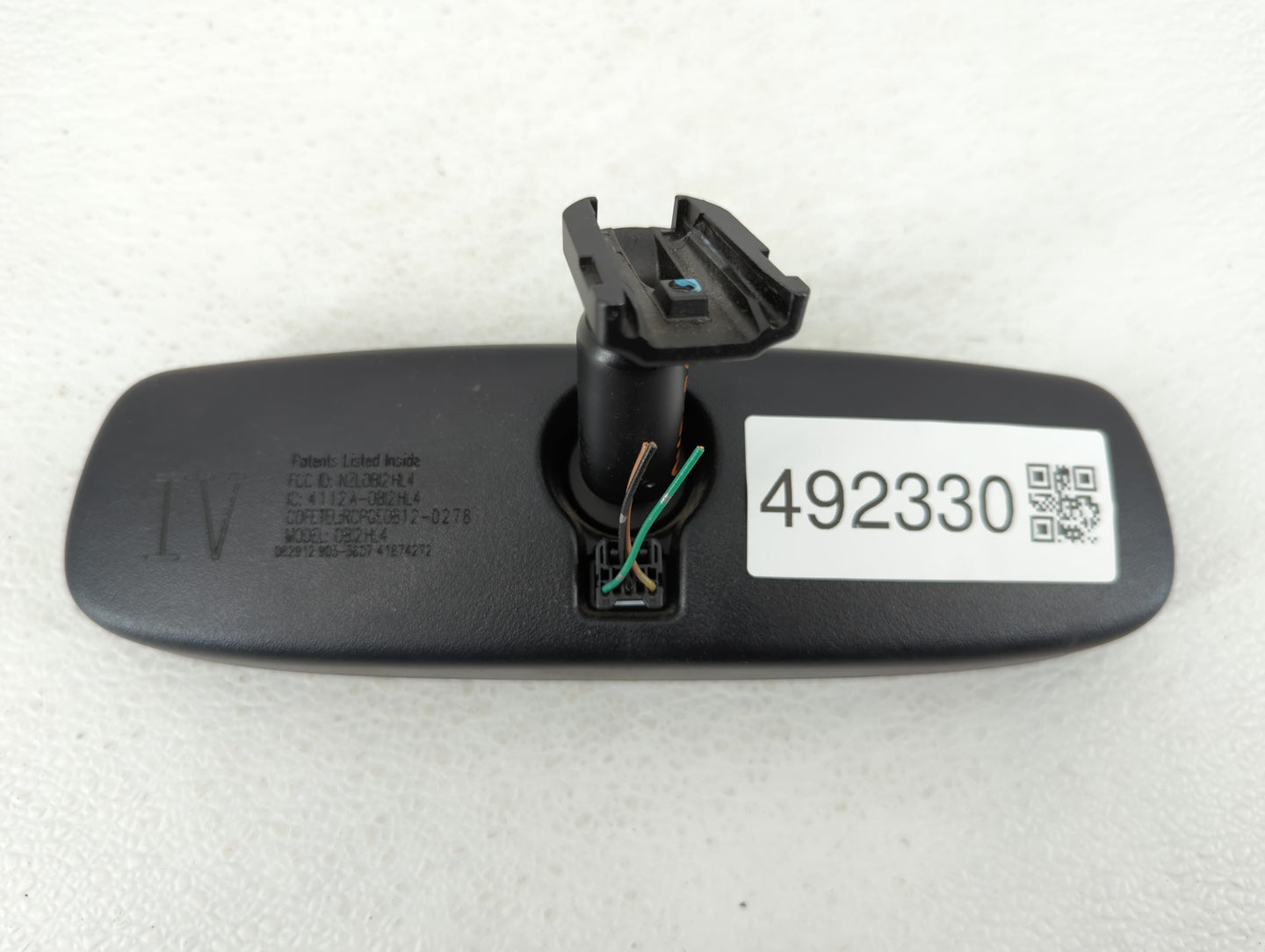 2013 Infiniti G37 Interior Rear View Mirror Replacement OEM Fits Fits 2014 2015 2016 2017 2018 2019 2020 2021 2022 OEM Used 
