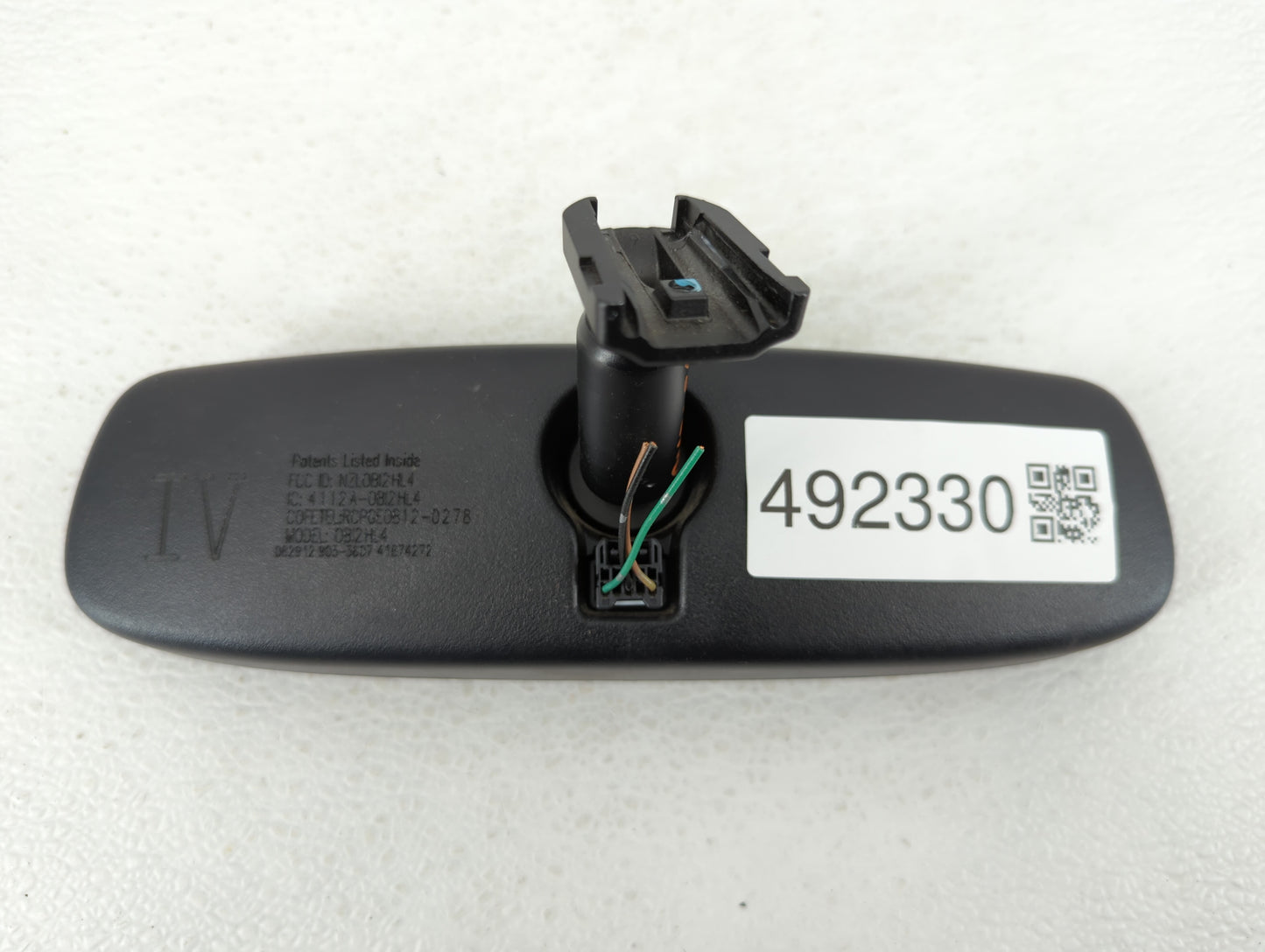 2013 Infiniti G37 Interior Rear View Mirror Replacement OEM Fits Fits 2014 2015 2016 2017 2018 2019 2020 2021 2022 OEM Used 