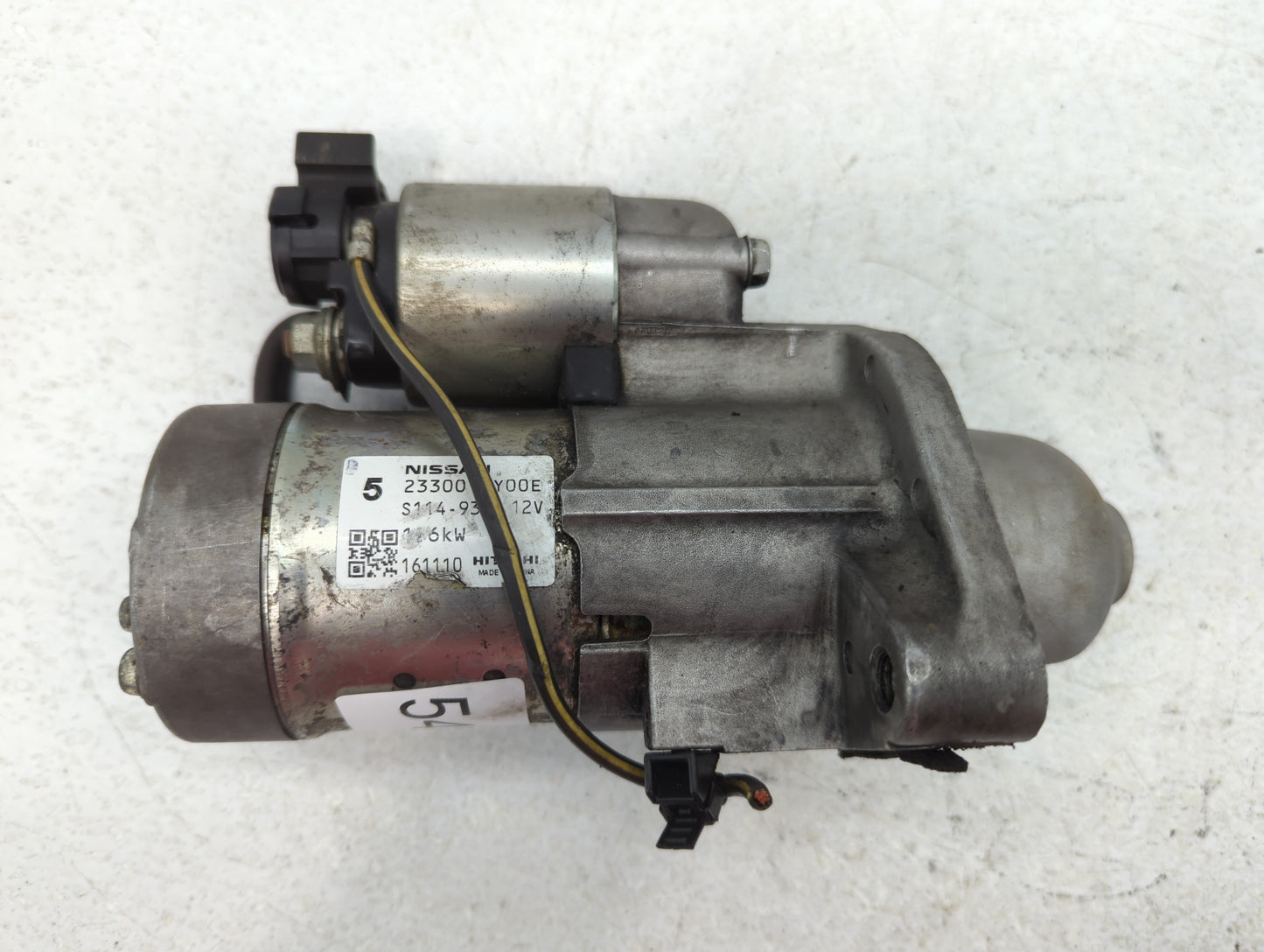 2008-2013 Infiniti G37 Car Starter Motor Solenoid OEM P/N:23300 EY00D Fits OEM Used Auto Parts - Oemusedautoparts1.com