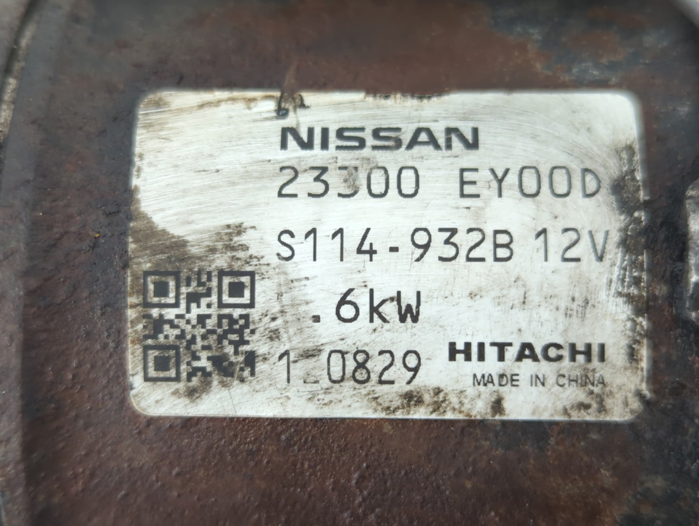 2008-2013 Infiniti G37 Car Starter Motor Solenoid OEM P/N:23300 EY00D S114-932B 12V Fits OEM Used Auto Parts - Oemusedautopa