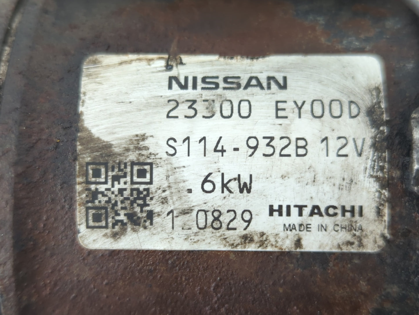 2008-2013 Infiniti G37 Car Starter Motor Solenoid OEM P/N:23300 EY00D S114-932B 12V Fits OEM Used Auto Parts - Oemusedautopa