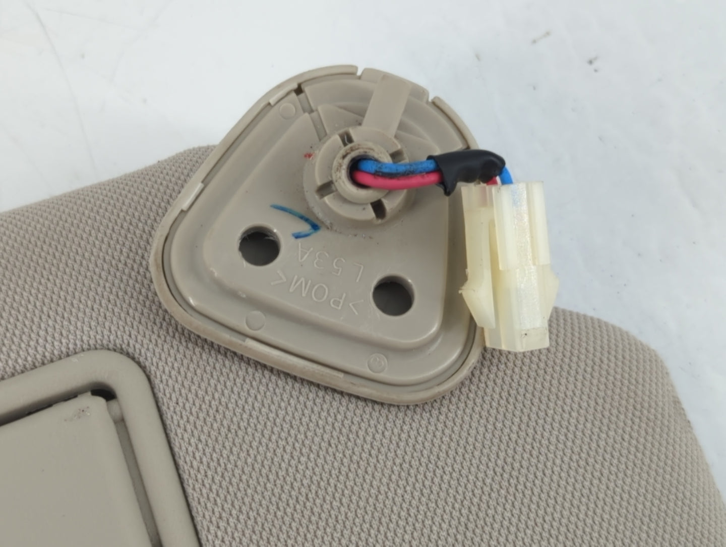 2009-2013 Infiniti G37 Sun Visor Shade Replacement Passenger Right Mirror Fits Fits 2007 2008 2009 2010 2011 2012 2013 2015 