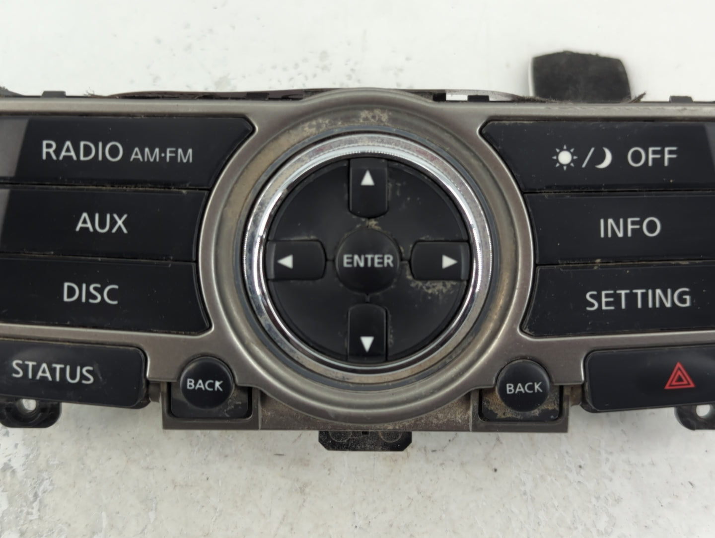 2013 Infiniti G37 Climate Control Module Temperature AC/Heater Replacement P/N:28395 JK61D Fits OEM Used Auto Parts - Oemuse
