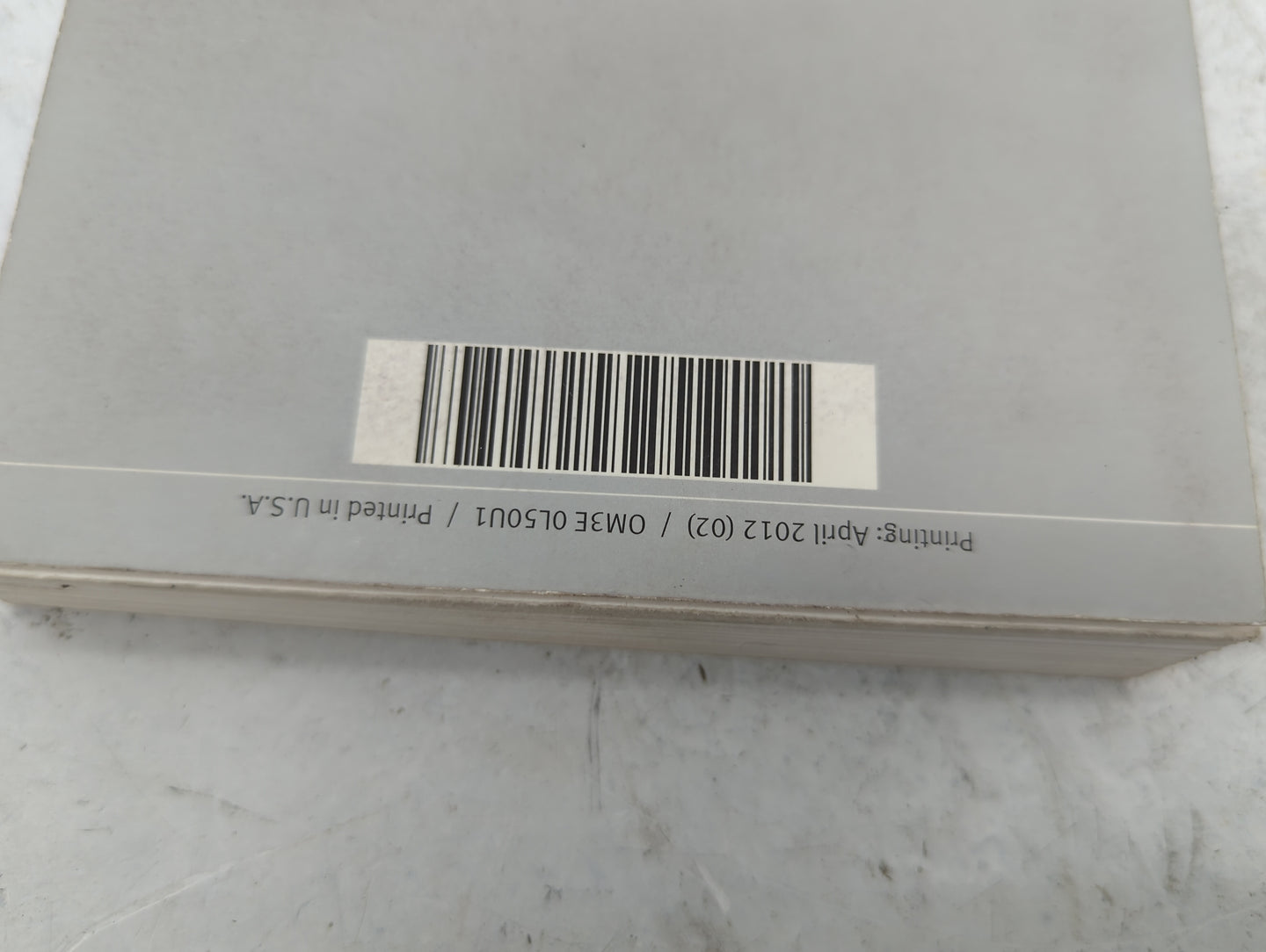 2013 Infiniti Jx Owners Manual Book Guide P/N:OM3E 0L50U1 OEM Used Auto Parts - Oemusedautoparts1.com