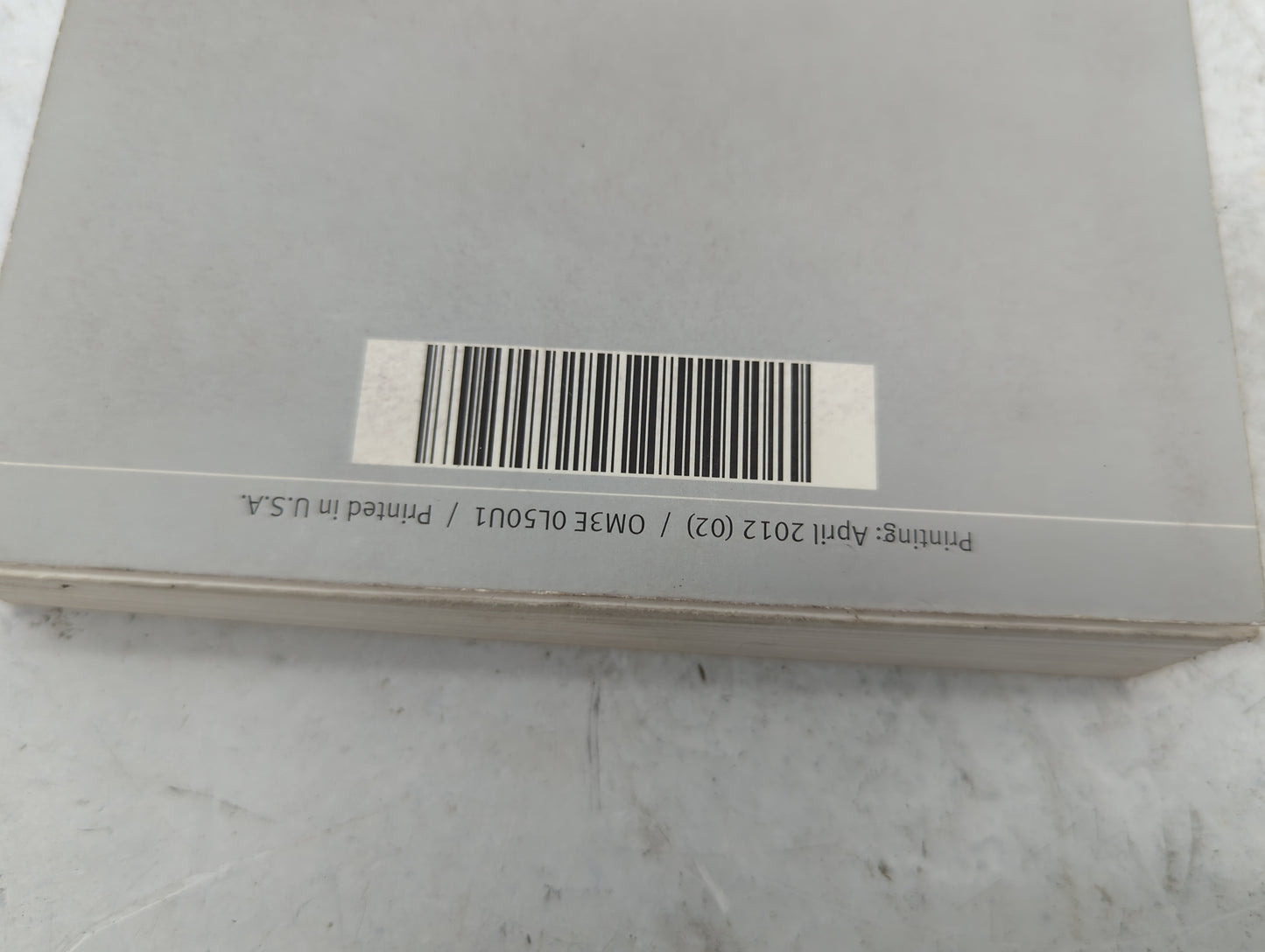 2013 Infiniti Jx Owners Manual Book Guide P/N:OM3E 0L50U1 OEM Used Auto Parts - Oemusedautoparts1.com