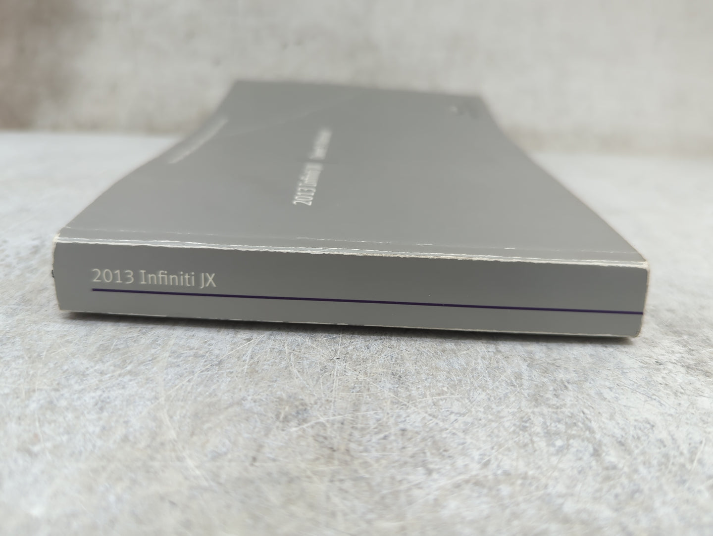 2013 Infiniti Jx Owners Manual Book Guide P/N:OM3E 0L50U1 OEM Used Auto Parts - Oemusedautoparts1.com