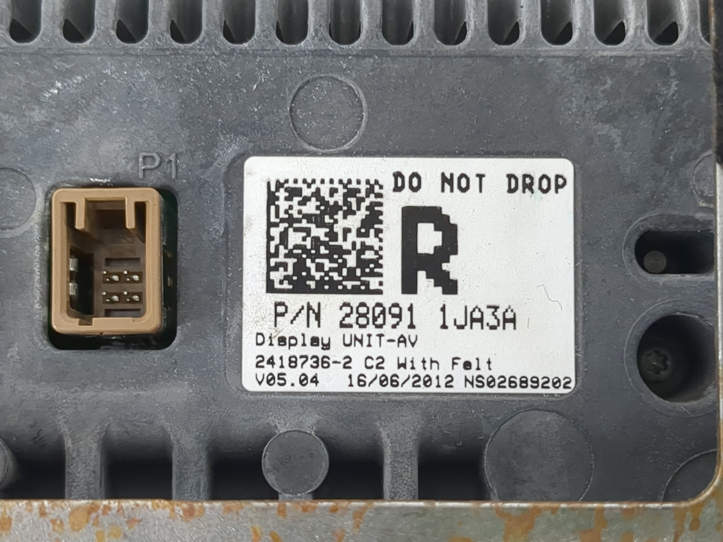 2013-2013 Infiniti Jx35 Information Display Screen - Oemusedautoparts1.com
